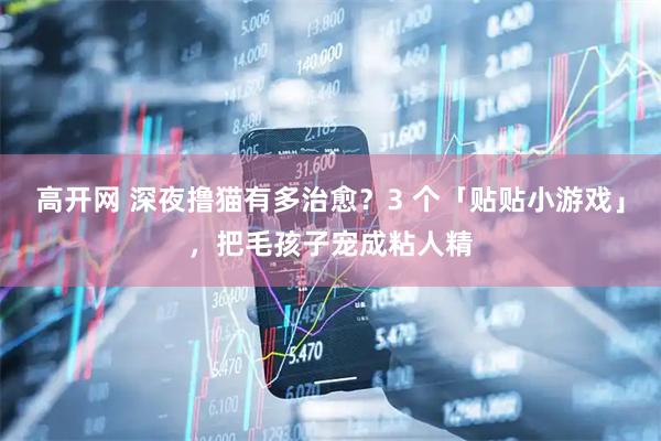 高开网 深夜撸猫有多治愈？3 个「贴贴小游戏」，把毛孩子宠成粘人精